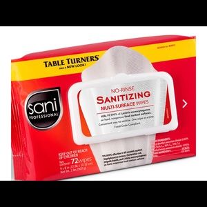 Sani disinfecting wipes for cleaning baby items